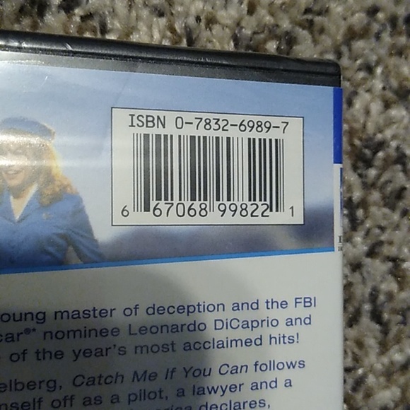 (NWT) Catch Me If You Can DVD - Picture 4 of 4